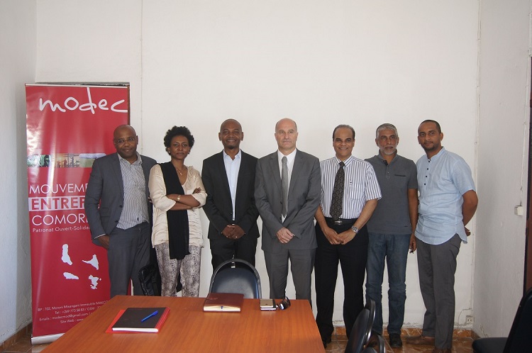 image Visite du FMI au MODEC Des échanges pour améliorer le climat des affaires